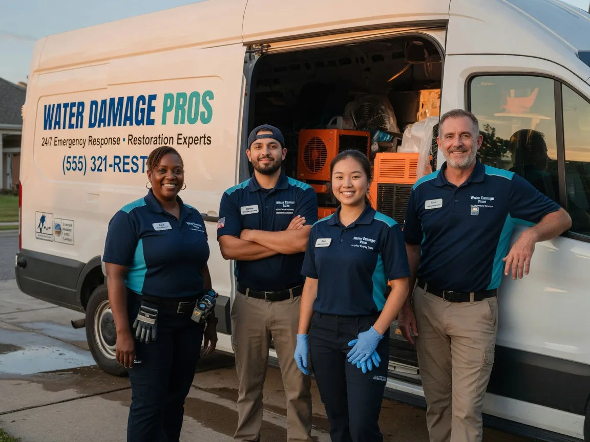 Water Damage Restoration company in Amherst, TX