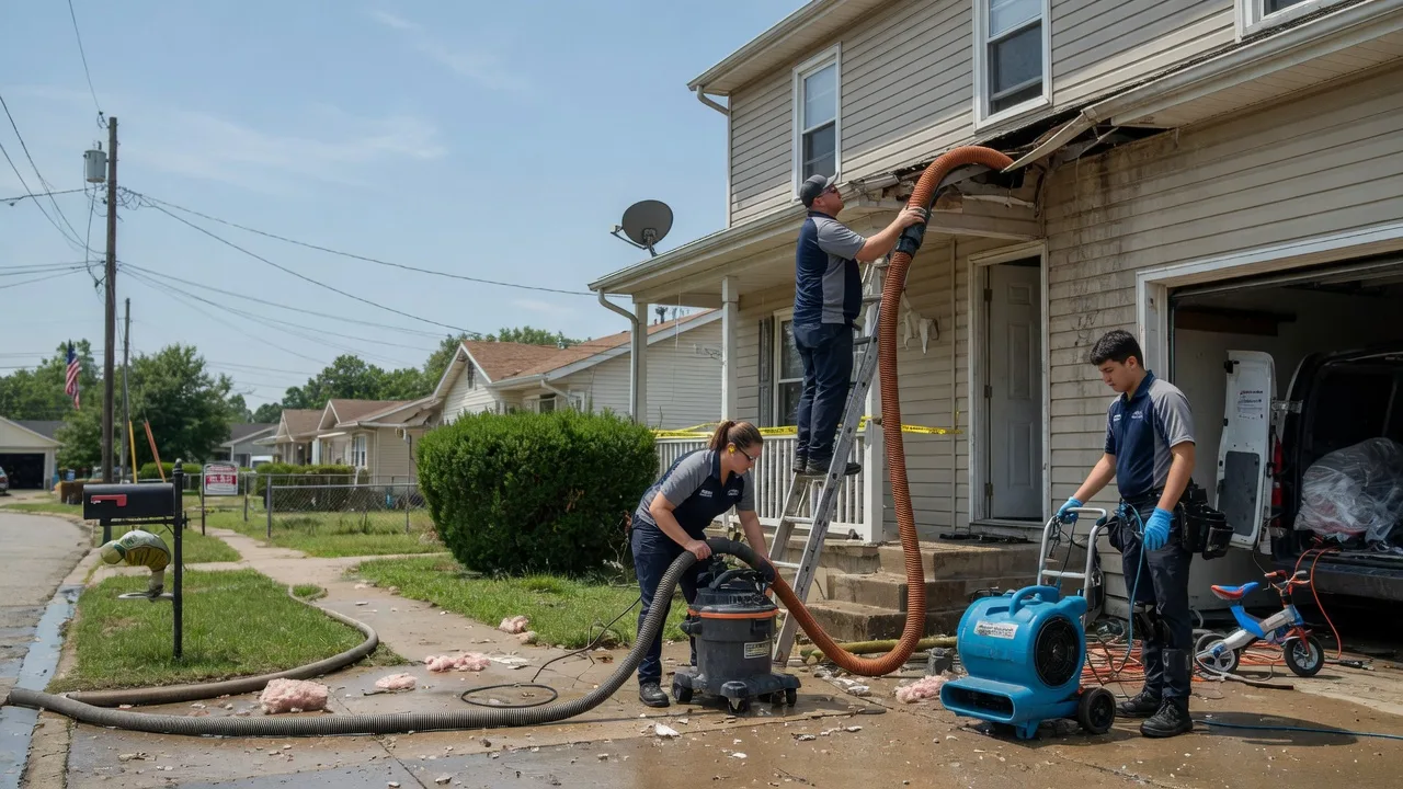 Water Damage Restoration in Amherst, TX near me